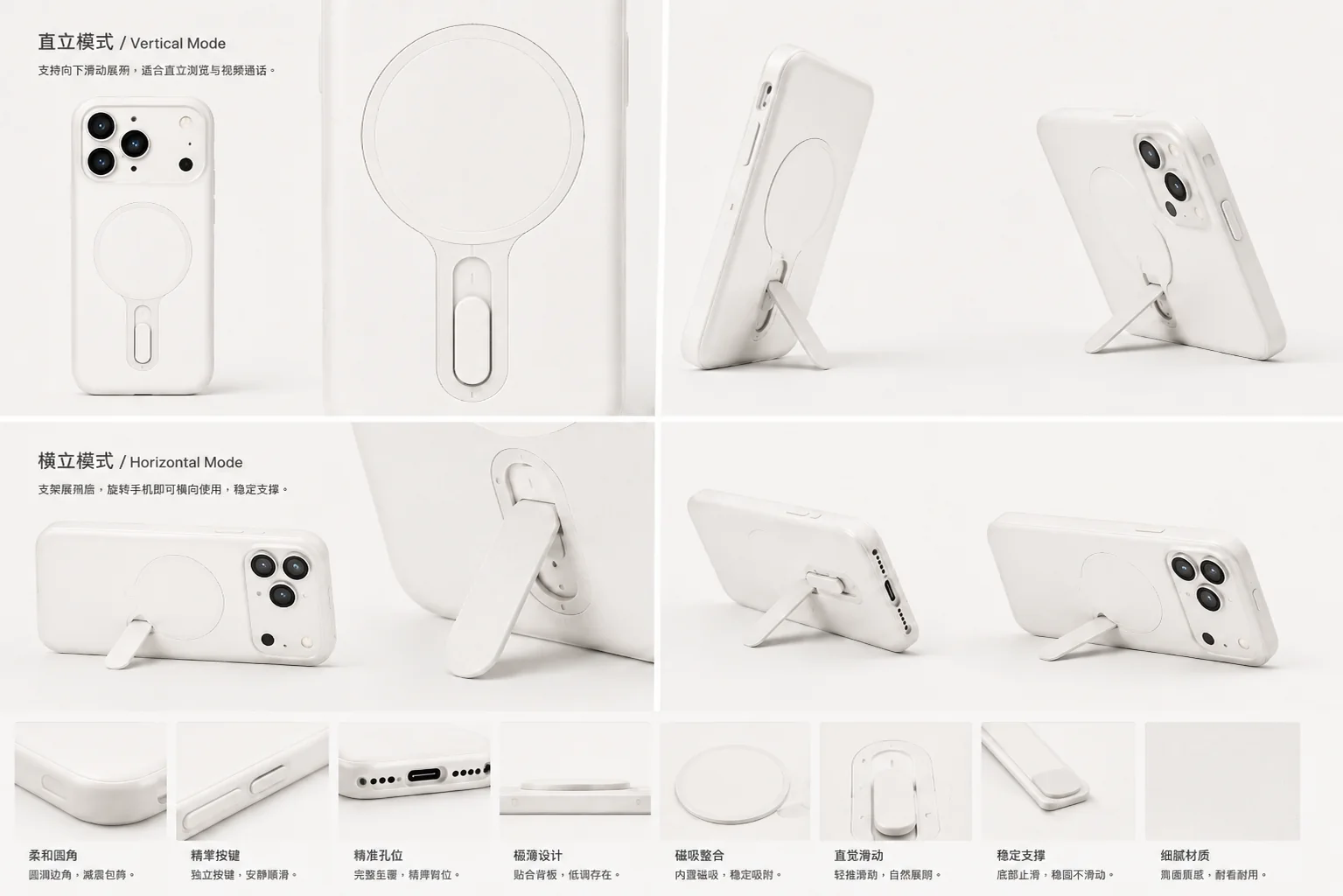 Quiet Protective Object 完整產品視角與細節總覽