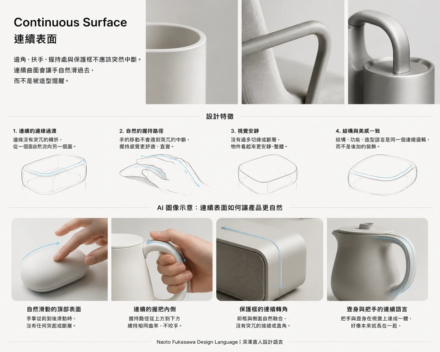 連続表面 AI デザインイメージ